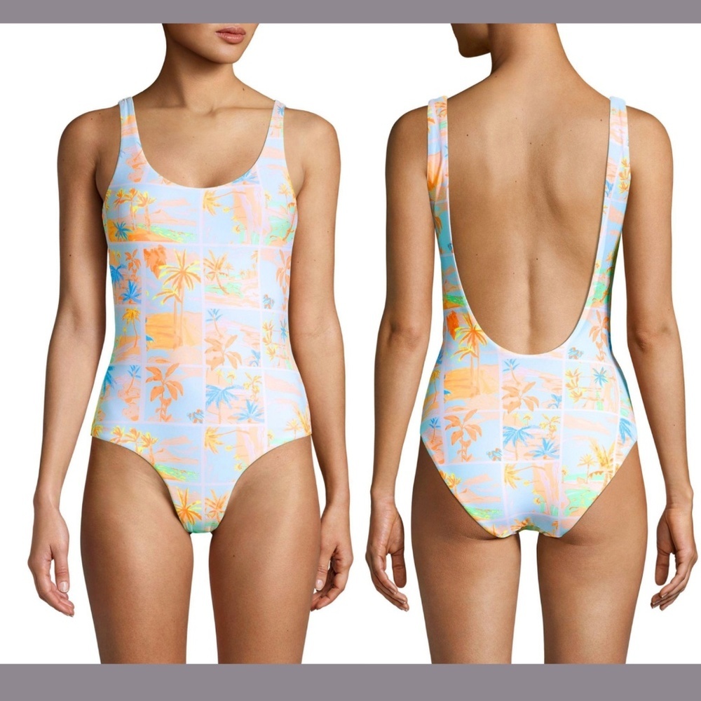 NEW Onia Kelly Palm Island One-Piece Swimsuit‎ [SZ XS ]